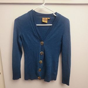 Tory Burch Cardegan Teal